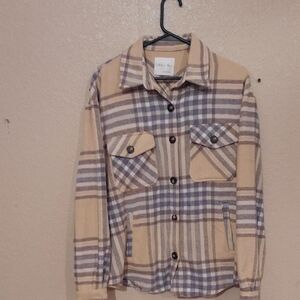 Nwot Active Usa Button Dowm Top